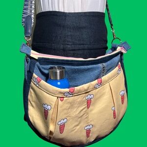 LuLu Jessie UPcycles 'Carrot for Baby' Repurpose - 20 inches wide x 15 inches